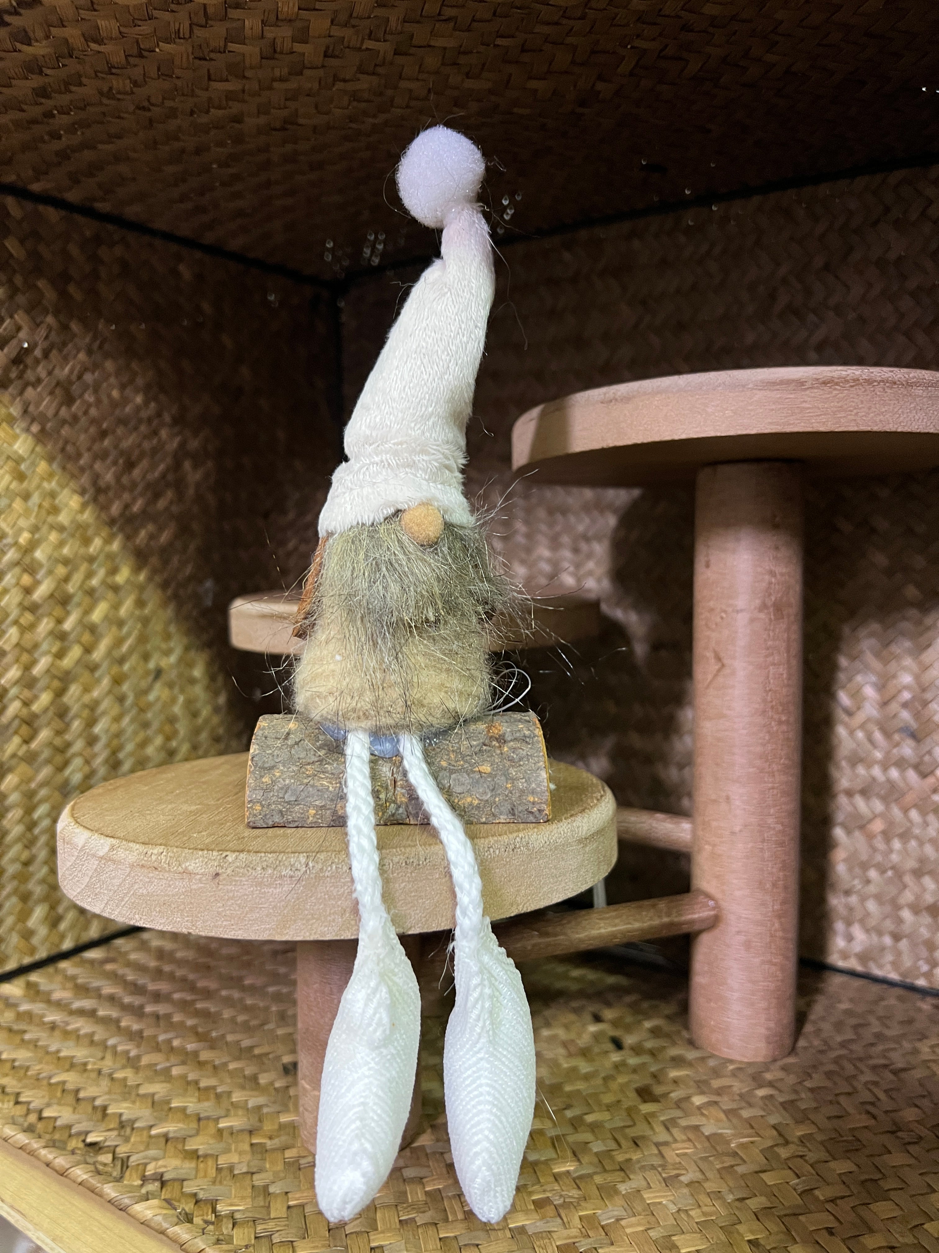 Tall Seated Christmas Gnomes