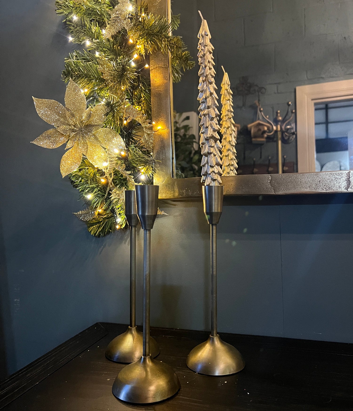 Set Of Two Christmas Tree Dinner