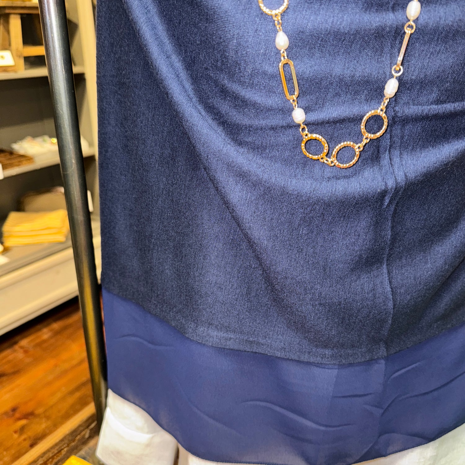 Poncho Navy
