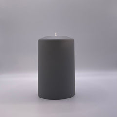 Grey Everlasting Candle 8x12cm