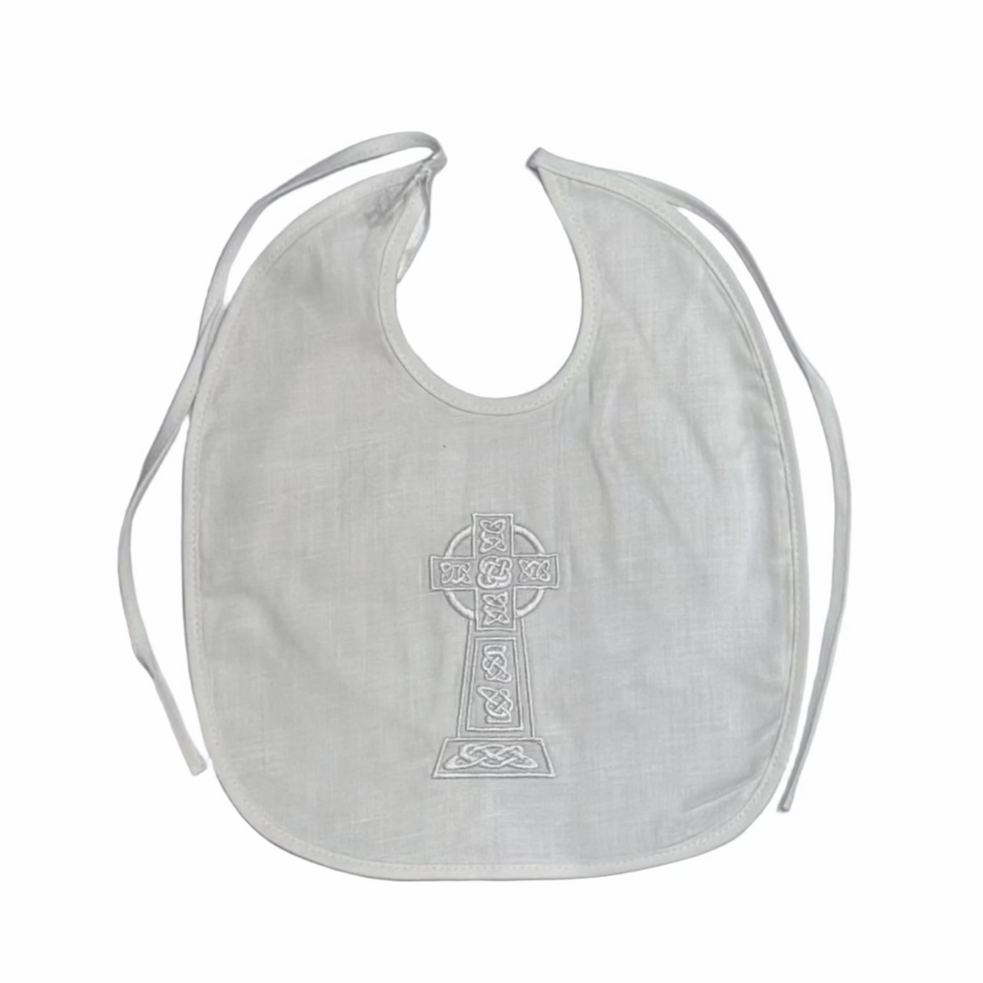 Baby Linen Christening Bib