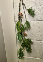 Pine Cone Haning Green Sprig