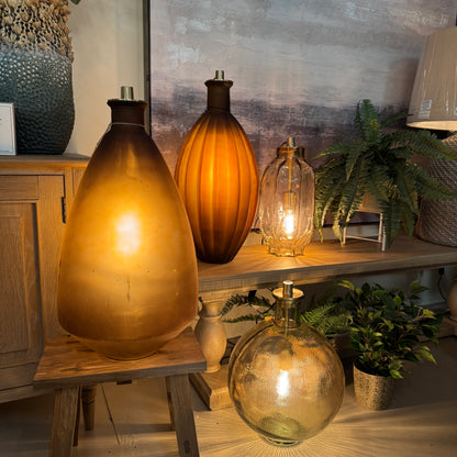 Recycled Brown Vase 33x33x60cm