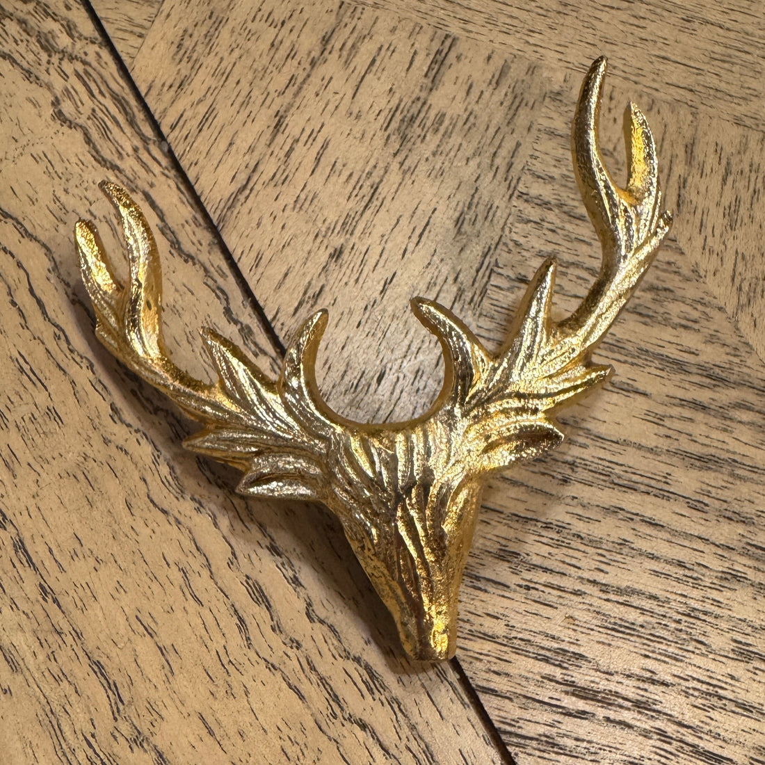 Gold Stag Candle Pin