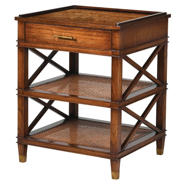 Wilma Rattan End Table