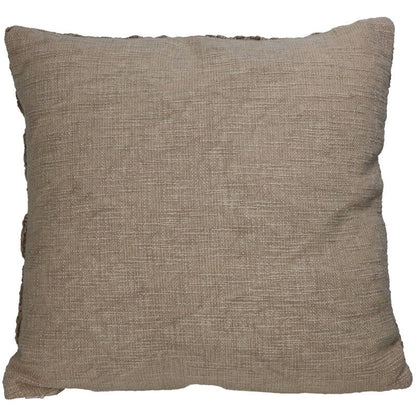 Neutral Cushion Embroidered