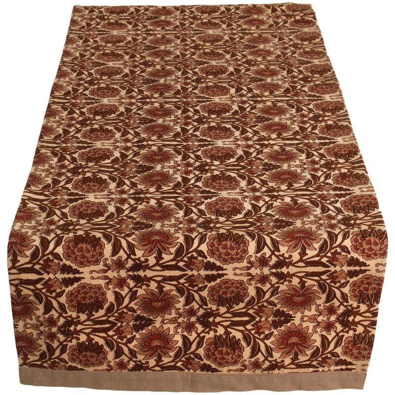 Vintage Floral Table Runner