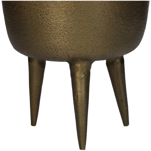 Gold Planter With Legs