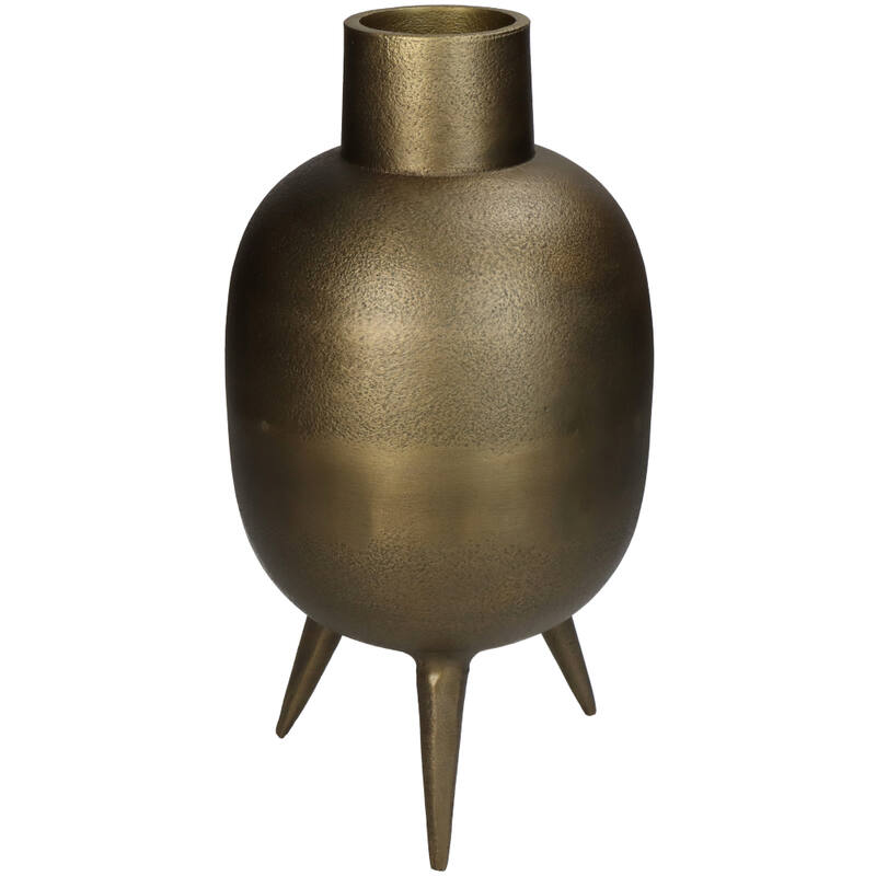 Gold Vase With Legs