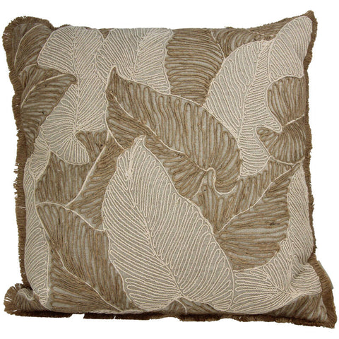 Palm Leaf Neautral Cushion