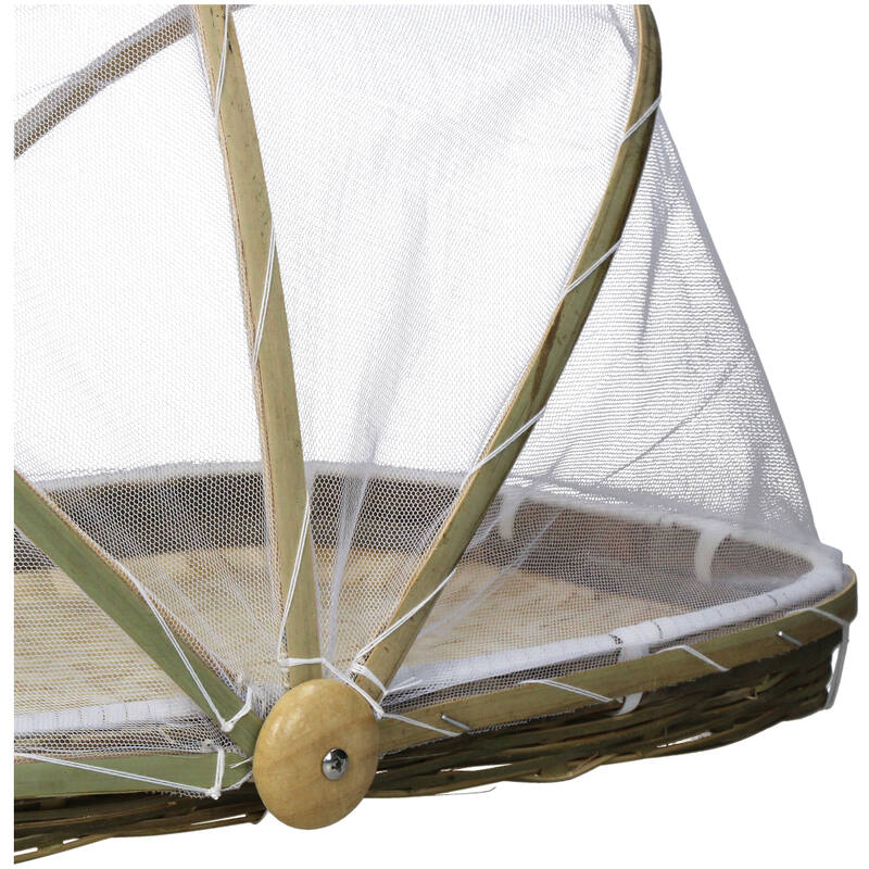 Bamboo Netted Foodcover (Set Of 2)