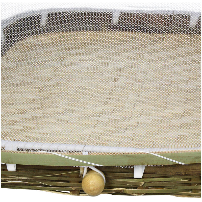 Bamboo Netted Foodcover (Set Of 2)