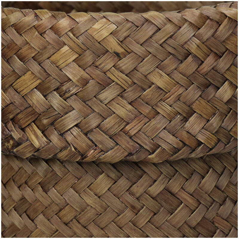 Seagrass Basket Brown 15x15x13cm