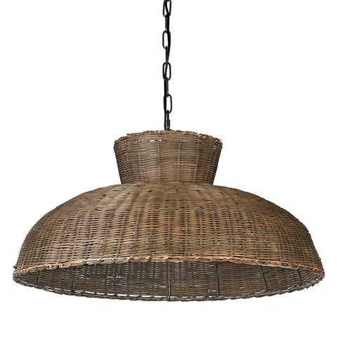 Rochelle Rattan Ceiling Light