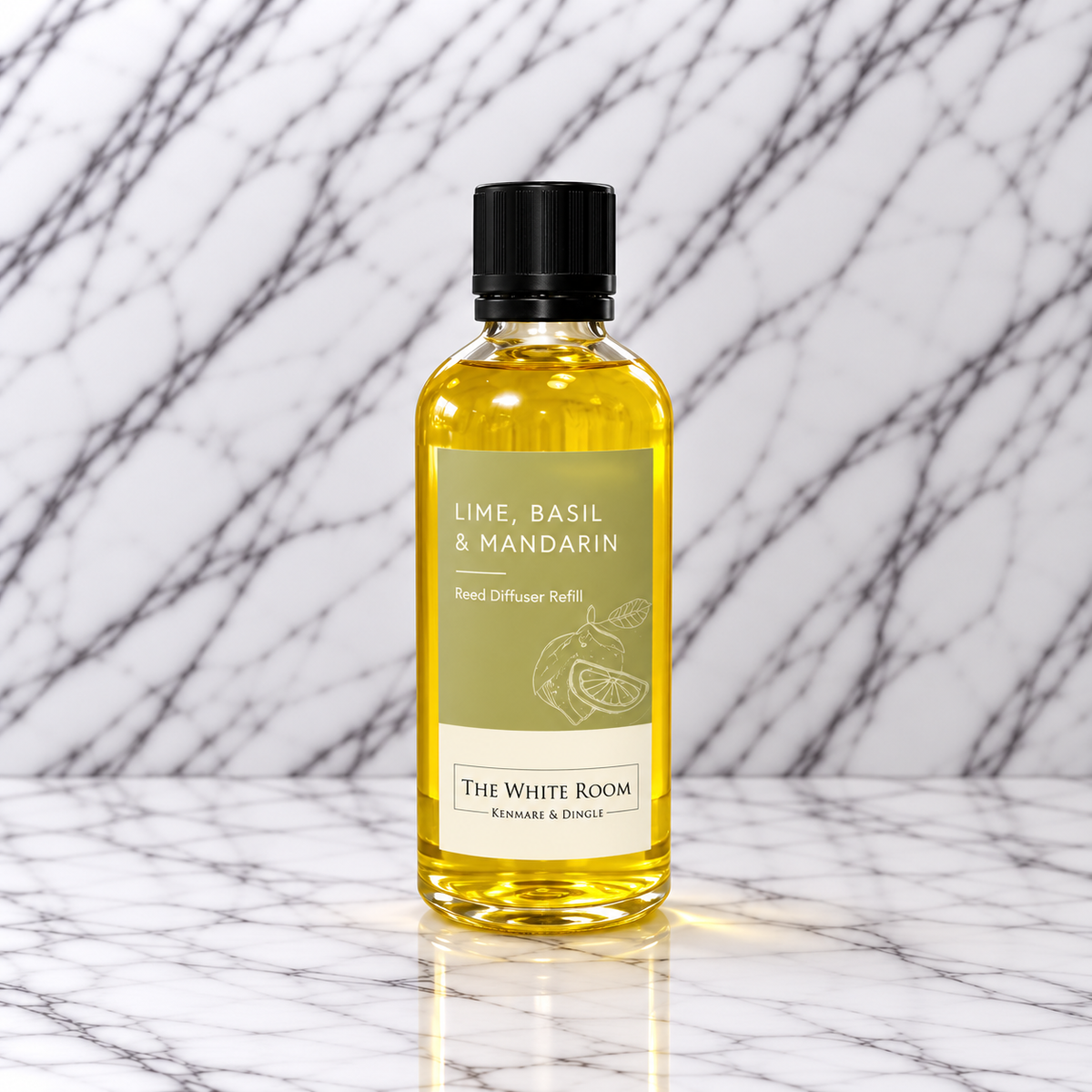 "The White Room" Lime, Basil &amp; Mandarin - Refill