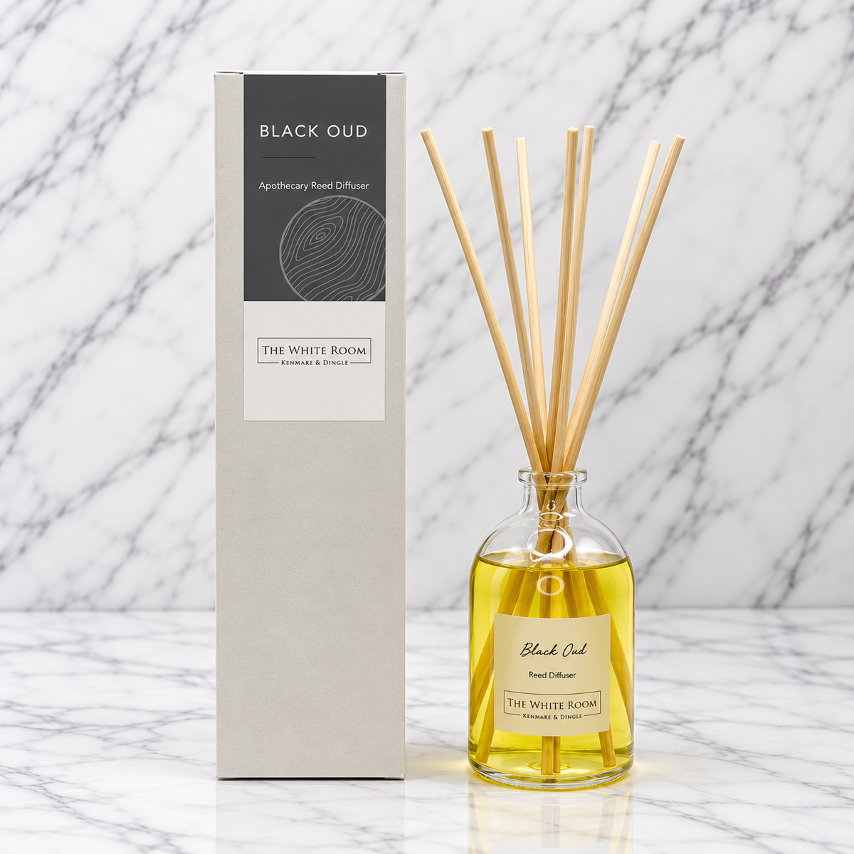 "The White Room" Natural Diffuser - Black Oud