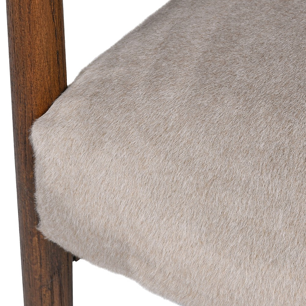 Fawnwood Curved Oak Occasional Chair