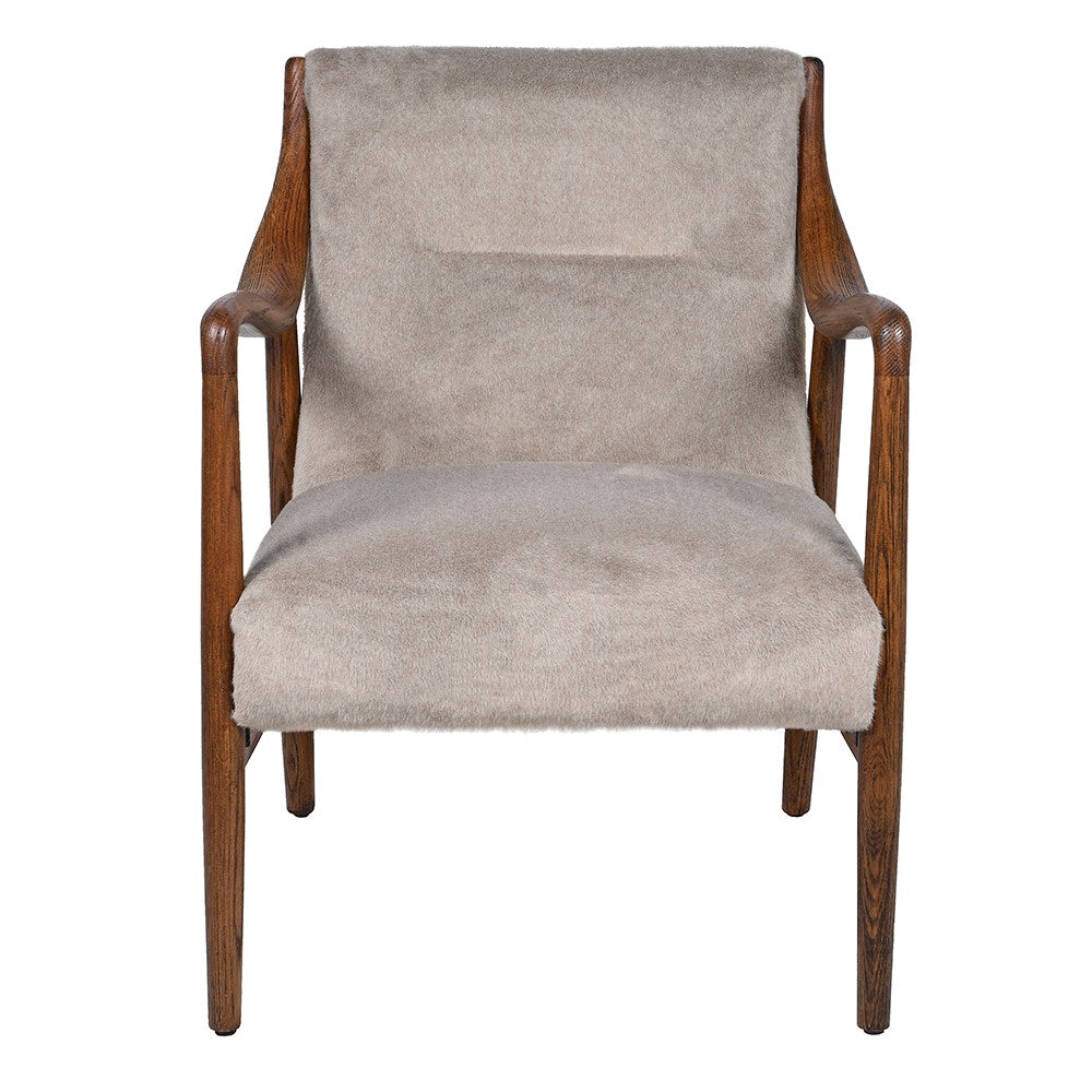Fawnwood Curved Oak Occasional Chair