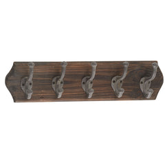 Wooden Rustic Coat Rack