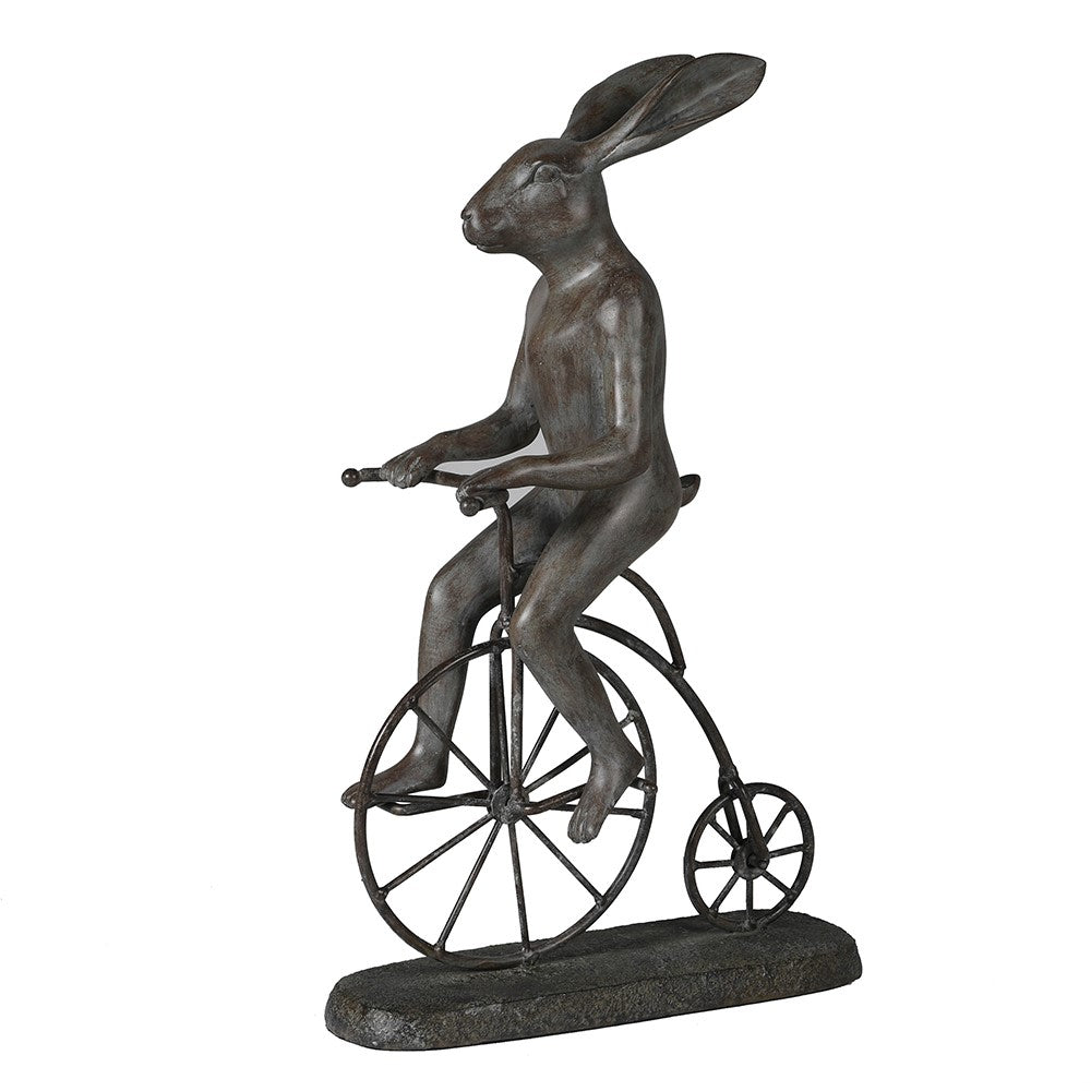 Rabbit On Penny Farthing Ornament