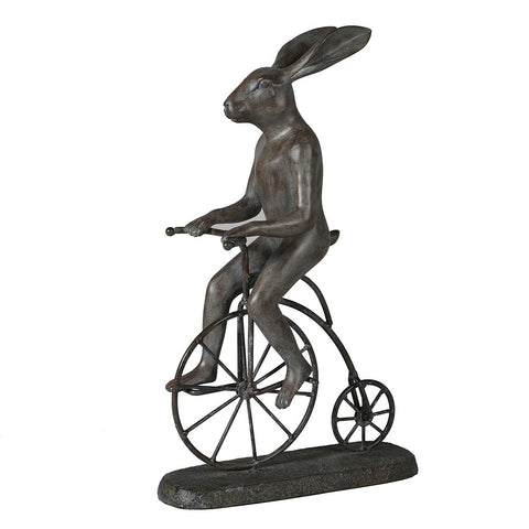 Rabbit On Penny Farthing Ornament