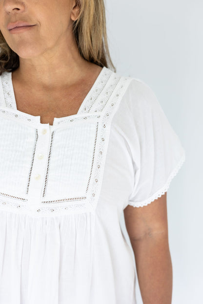 Nicole Ladies Short Sleeve Nightdress