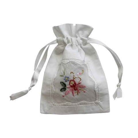 Embroidered Potpourri Filled Sachet