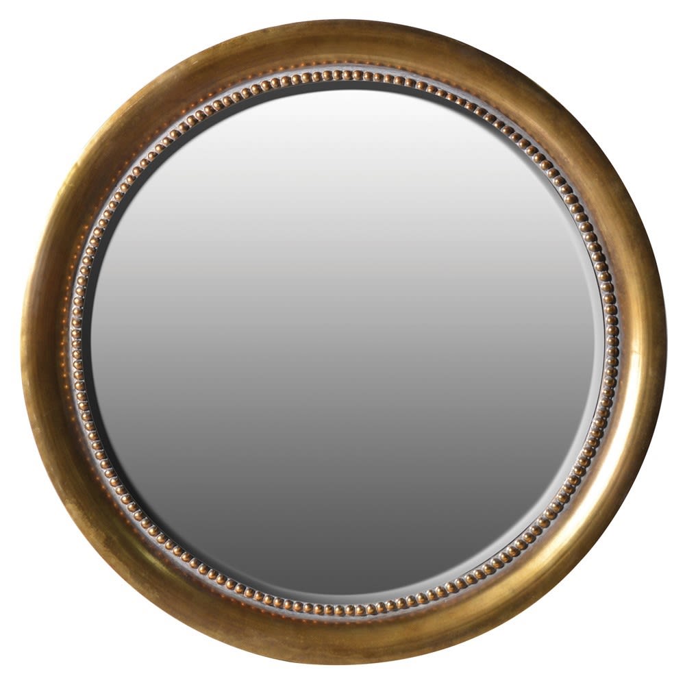 PCE171CH Round Gold Beaded Mirror 114cm Round €760