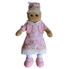 Rag Doll Pink Butterfly Dress