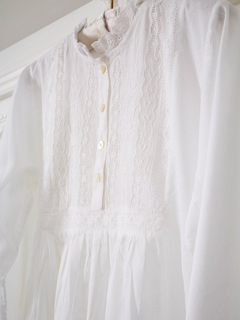Polo Long Sleeved Ladies Nightdress