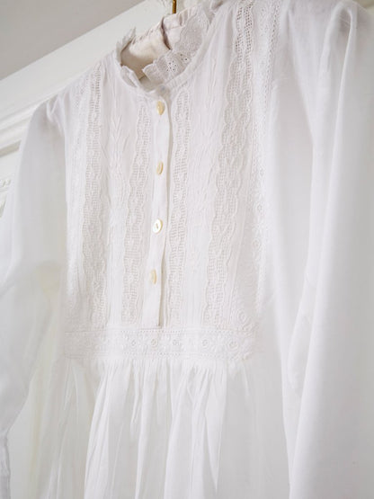 Polo Long Sleeved Ladies Nightdress