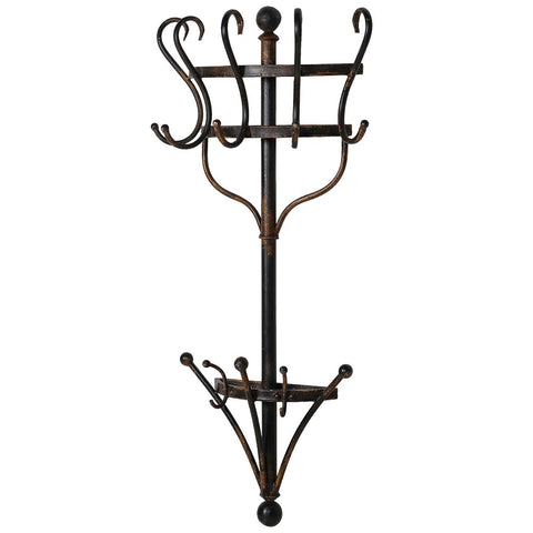 Distressed Metal Wall Coat Hook