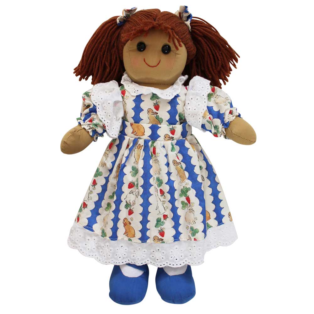 Rag Doll Blue Rabbit Design