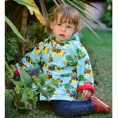 Kids Raincoat - Country Side Print