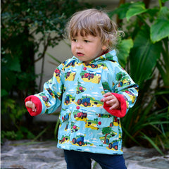 Kids Raincoat - Country Side Print
