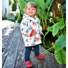 Kids Raincoat - High Seas Print