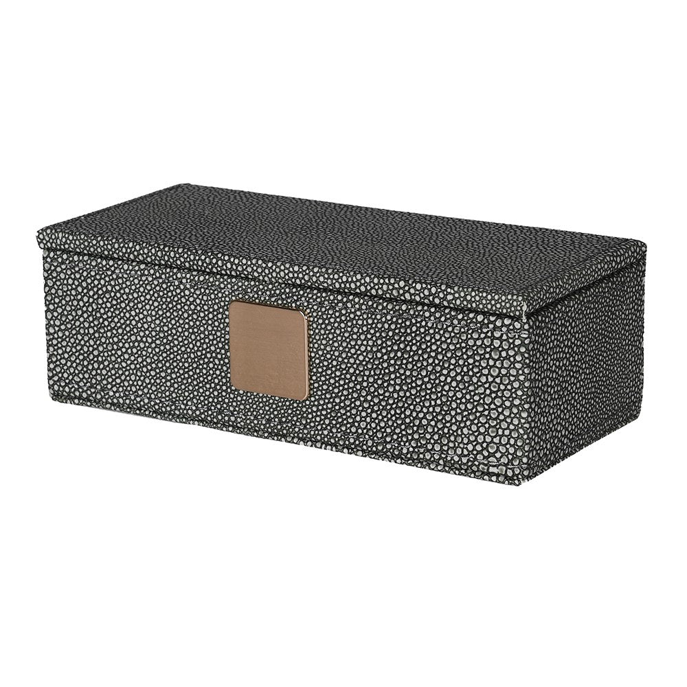 Faux Shagreen Case