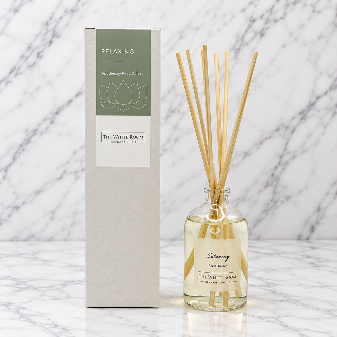 "The White Room" Natural Diffuser - Relaxing