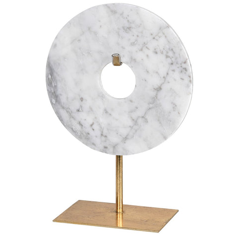 Marble Disc On Stand