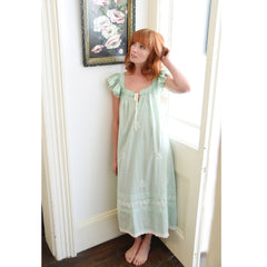Margo Night Dress- Sage Green