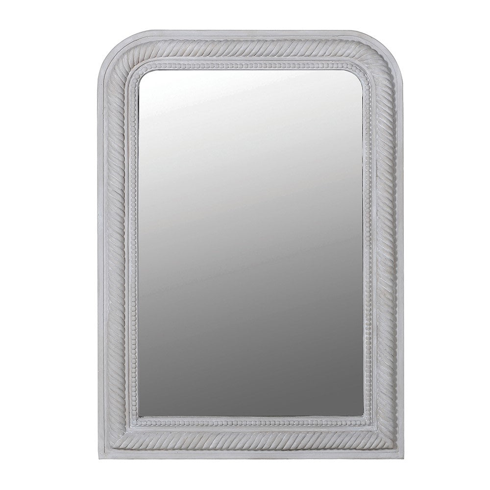 Grey Curved Mirror