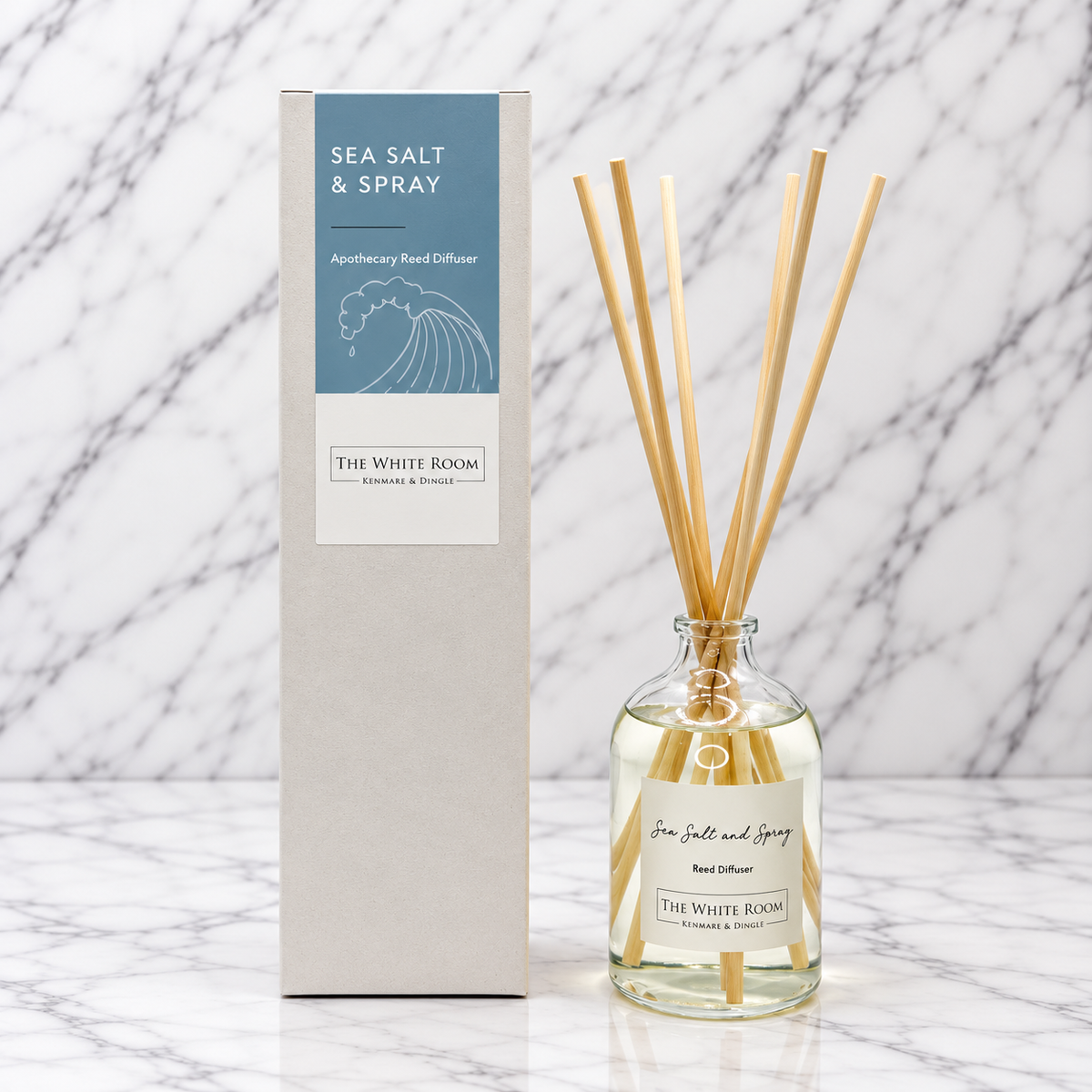 "The White Room" Natural Diffuser - Sea Salt &amp; Spray