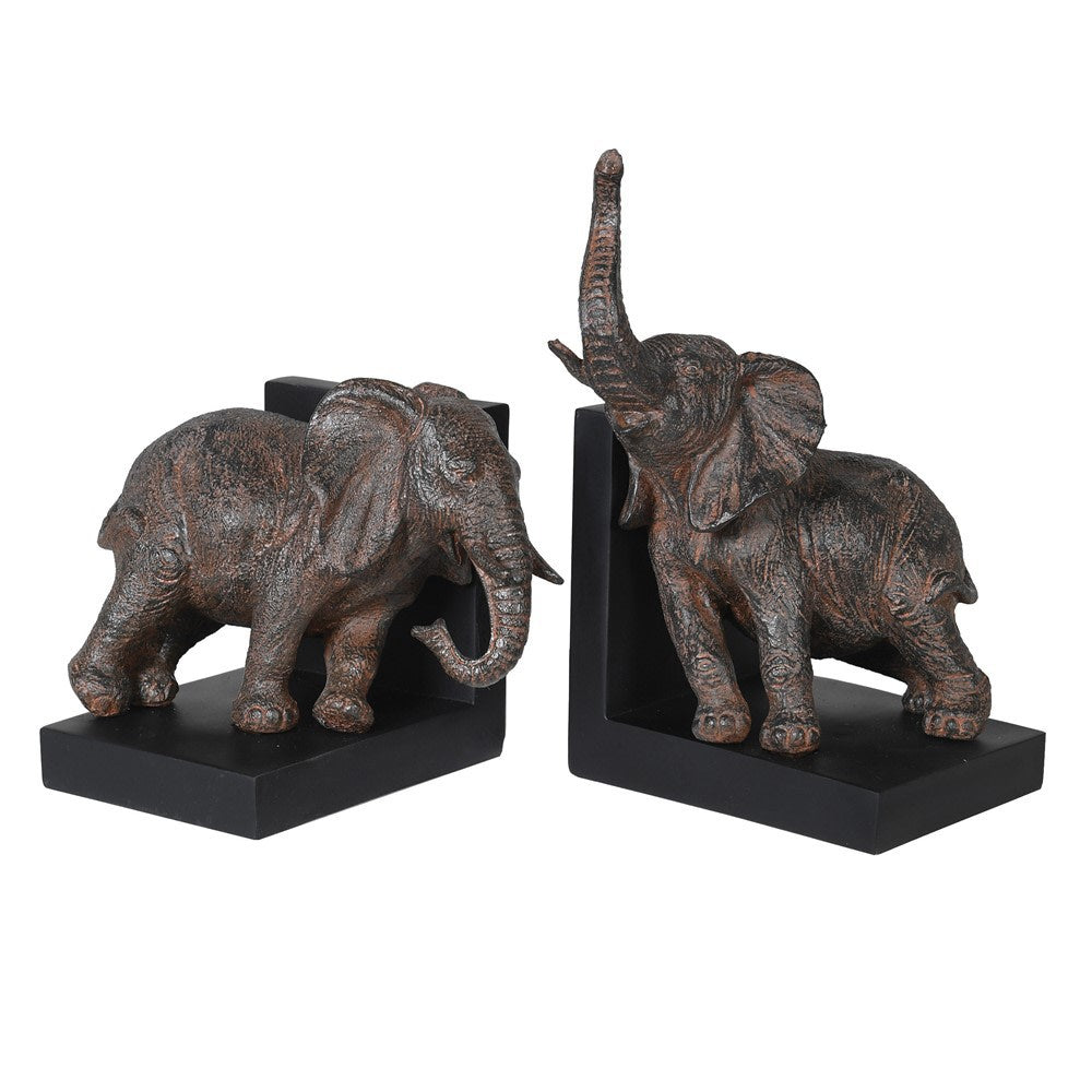 Pair of Elephant Bookends