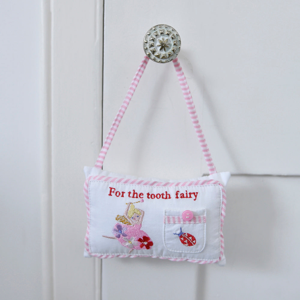 Flower Fairy Tooth Fairy Cushion
