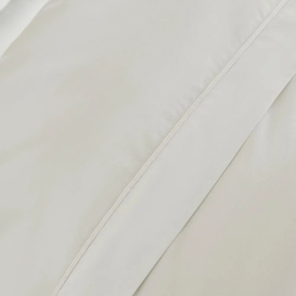 Seville Cord White Duvet Cover