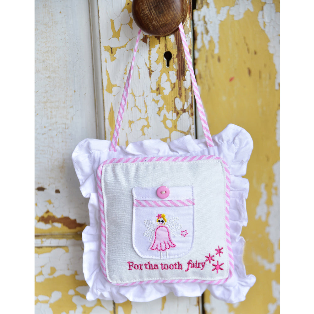 Pink Fairy Tooth Fairy Cushion