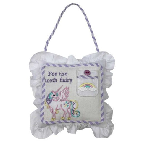 Unicorn Tooth Fairy Cushion