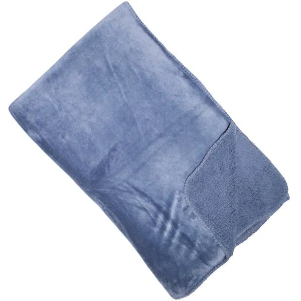 Luxury Blue Throw