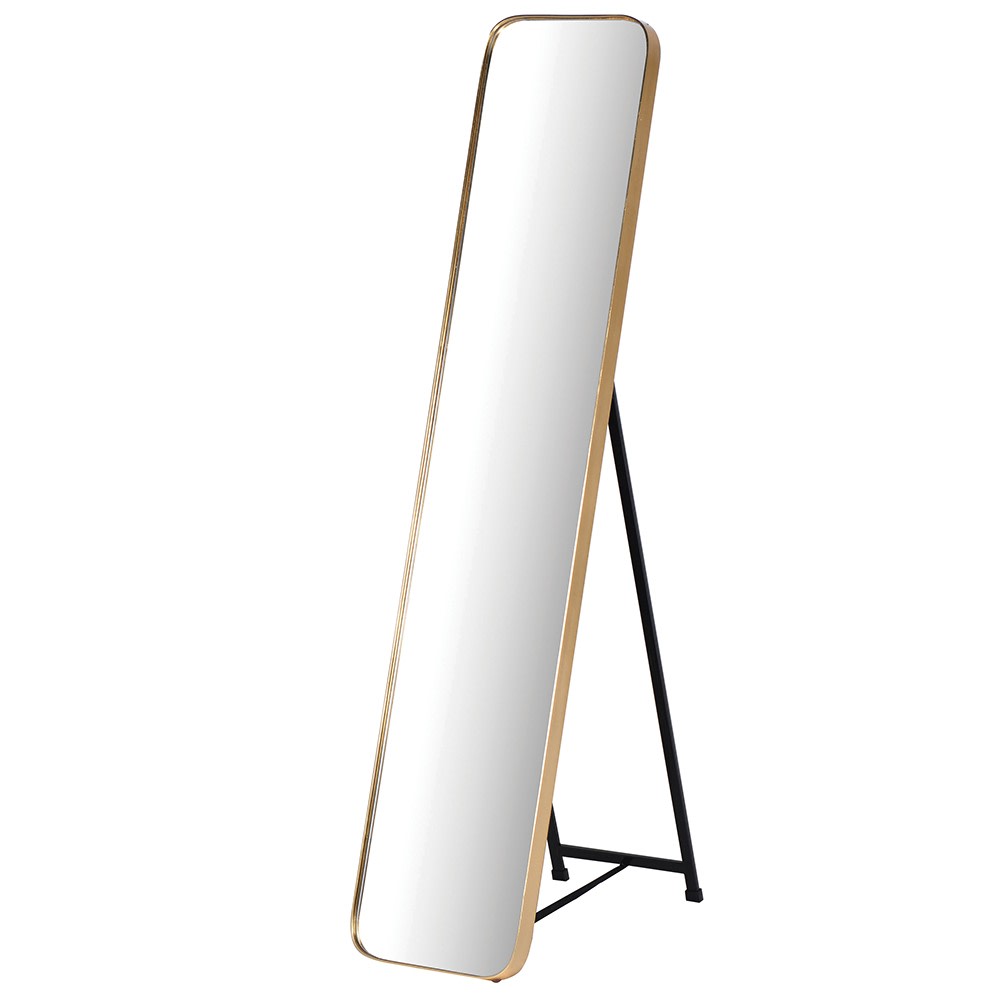 Oliver Gold Framed Tall Mirror