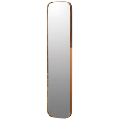 Gold Curve Rectangular Mirror